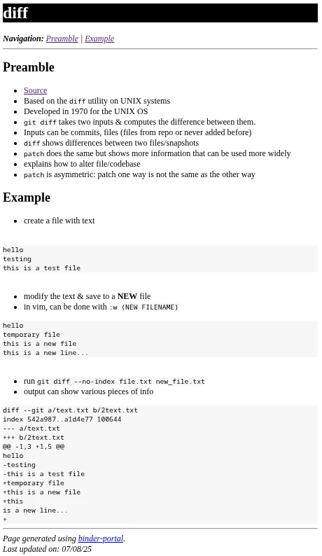Example